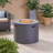 Donzella Round Concrete Propane Fire Pit