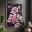 Meer Rosa II, reproduction encadrée - bois massif-1381653868