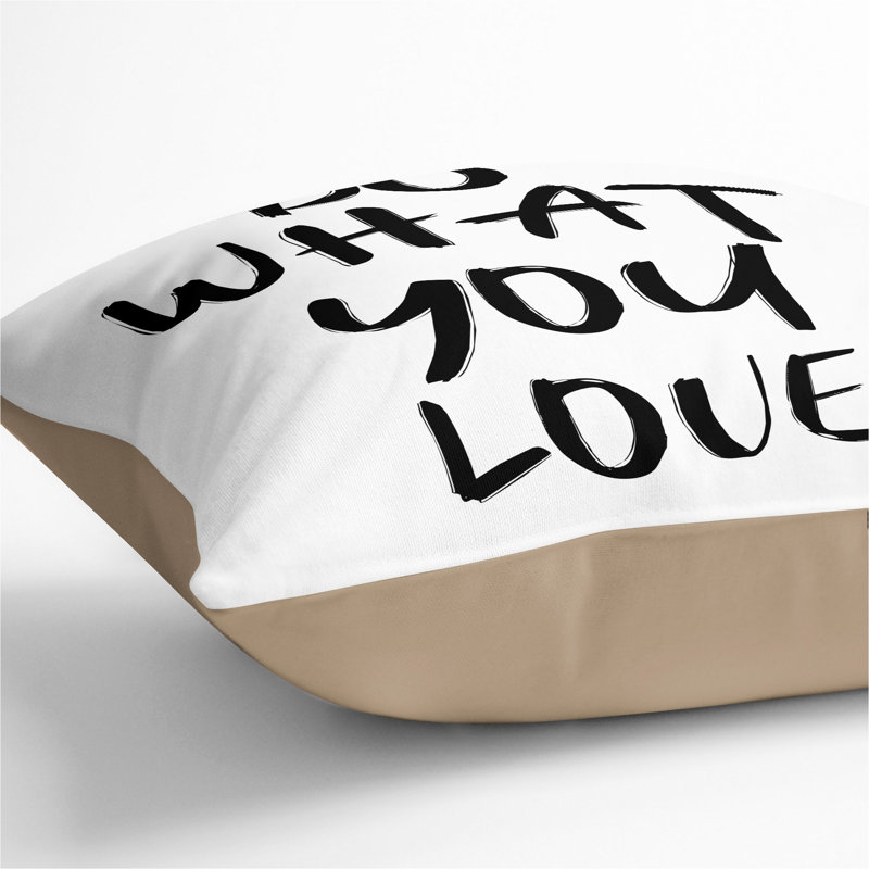 Square Cushion, 40cm H x 40cm W x 15cm D, Stone