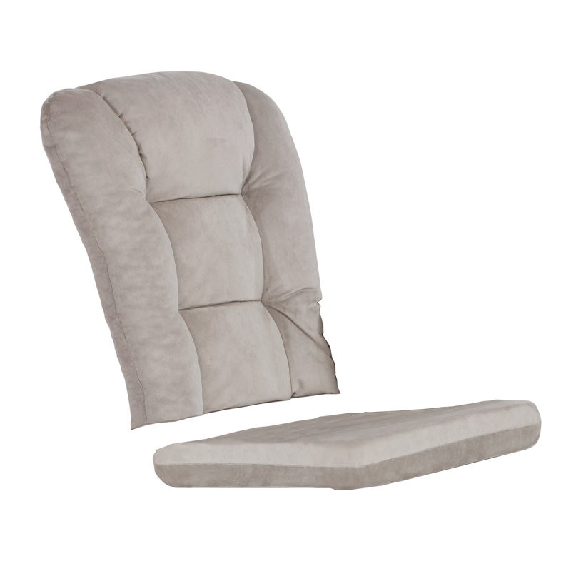 Coussin de siège / dossier coulissant, gris