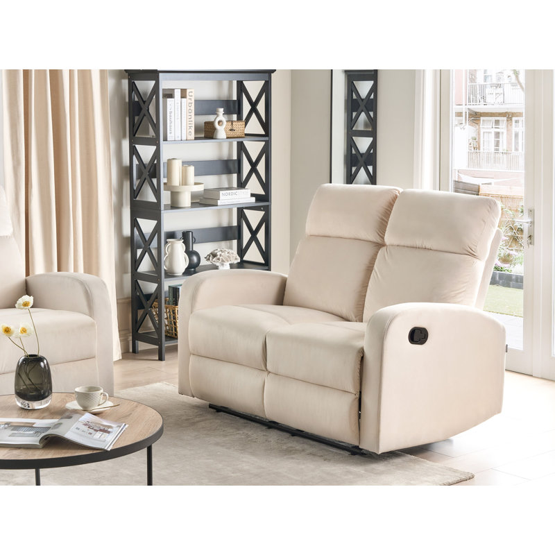 Amyerra 128cm Wide Wall Recliner Standard Recliner, Manual - Handle/Lever