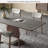 Rectangular rock plate dining table sets-105989551