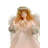 10'' Fabric Lighted Tree Topper