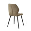 Miko 50cm H Velvet Upholstered Metal Side Chair-432116080