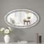Miroir mural décoratif 35 po Amla