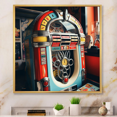 Blue Soundtrack Symphony Jukebox Melodies - Jukeboxes Wall Art