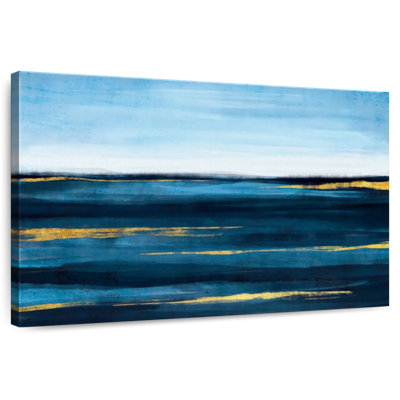 Avery Golden Ocean Abstract