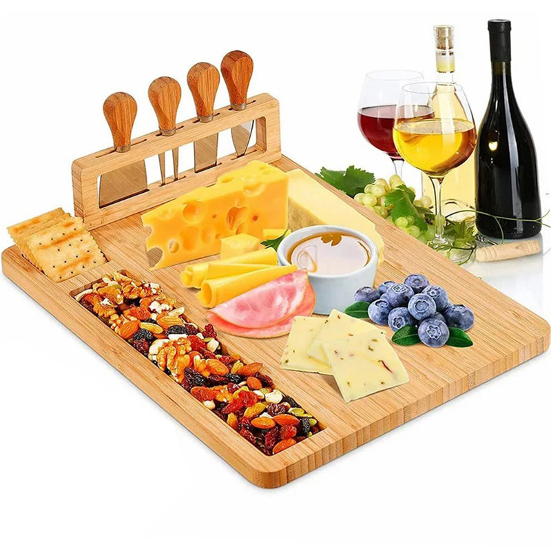 Fleur De Lis Living Dalkeith Bamboo Cheese Board