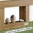 2-Tier Side Table,Entryway Table,Console Table-1434695819