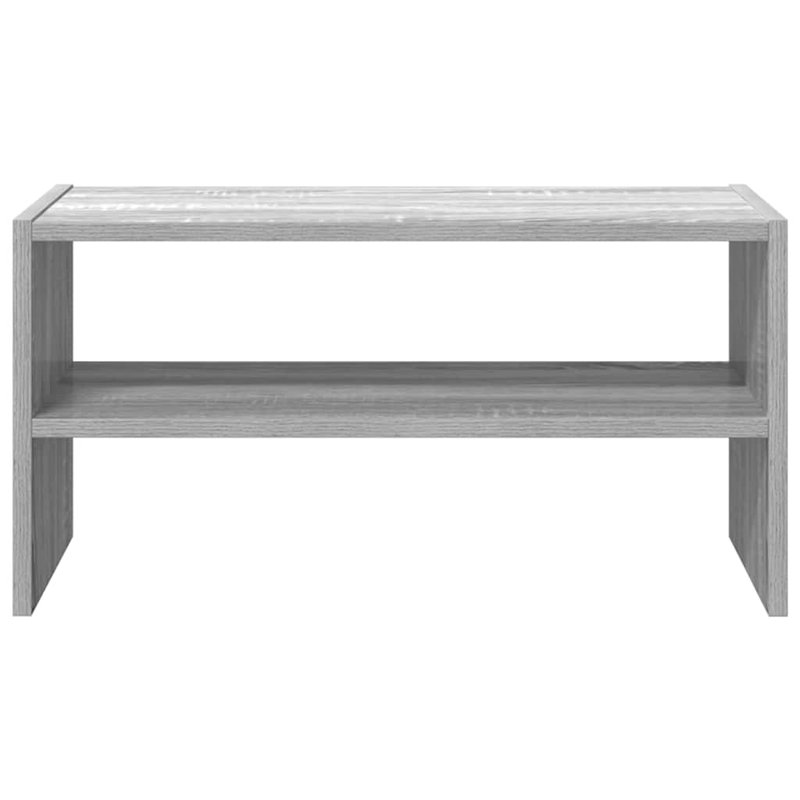 2 Pair Shoe Rack, Grey Sonoma