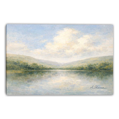 «Field and Water», art mural sur toile