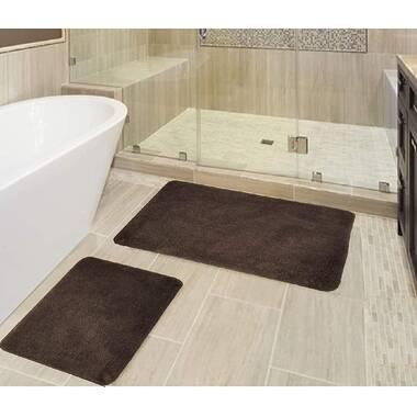 Timblin 2 Piece Bath Mat Set East Urban Home Color: Gray