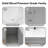 Bathroom Drawers Vanity Set 30" Sink Base with 31" Sink Top Combo-98901911