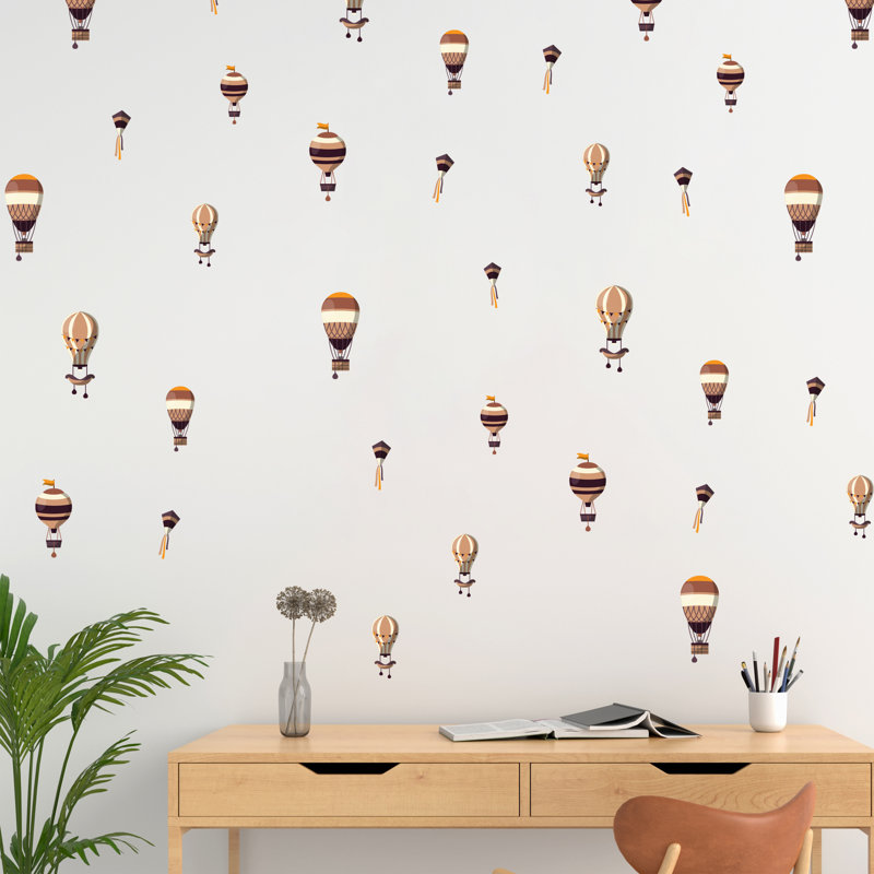 Non-Wall Damaging Wall Decal, Peach