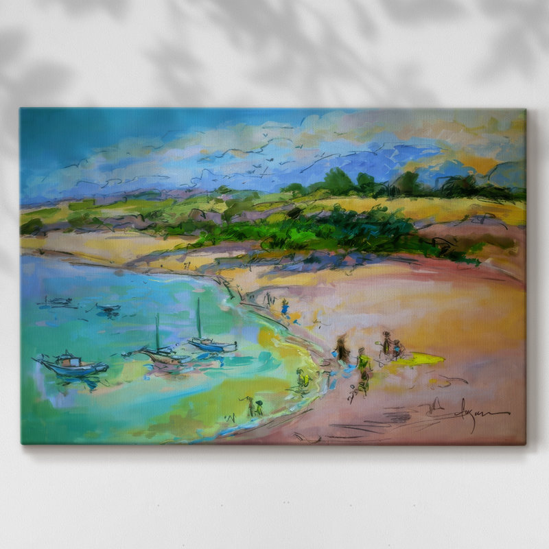 Parfait après-midi - Cavas enveloppés de galerie, 32 x 48