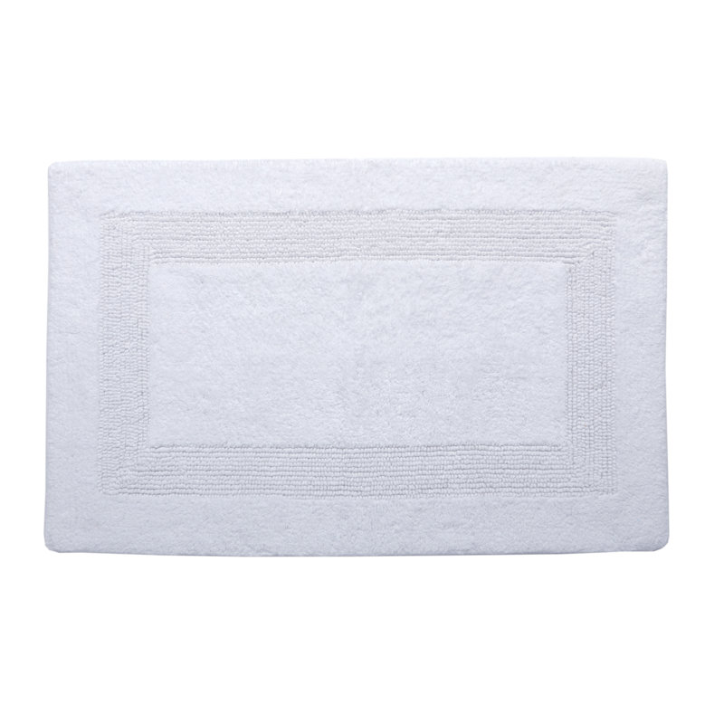 Tapis pour salle de bain Serenity, Blanc