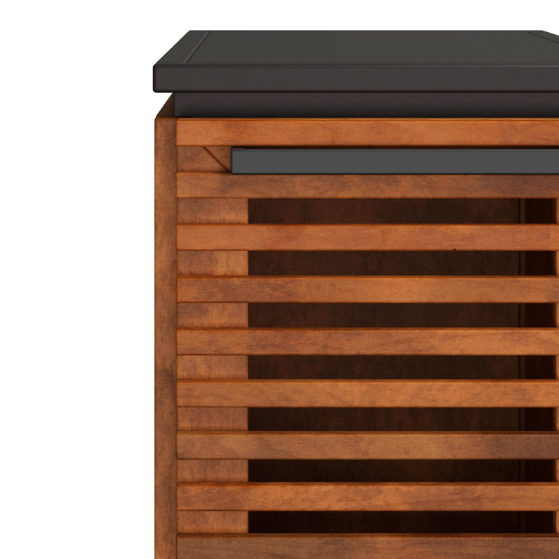 Table d'appoint 13 po Liddel, finition deux tons