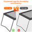 HAUSPROFI 30cm W Portable Charcoal Grill