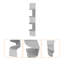 Tablette flottante blanche-2132204036