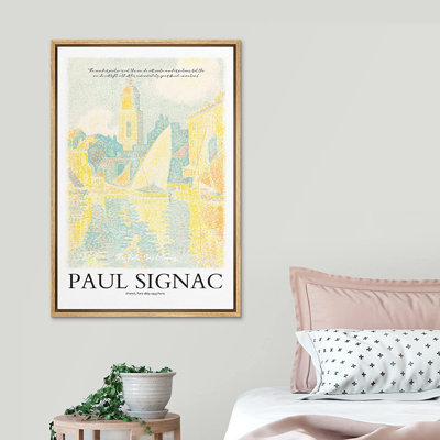 " Pastel Saint Tropez Nature Wilderness Illustrations " by Paul Signac