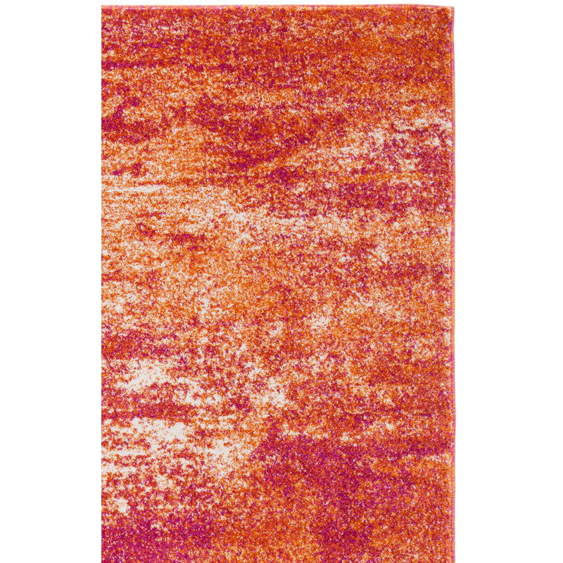 Casey-Marie Performance Abstract Rug, Rectangle 6'7" x 9'