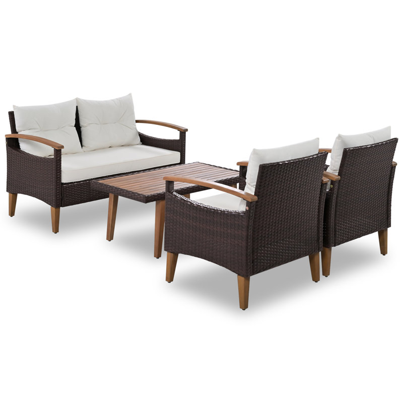Mobilier de jardin 4 pièces