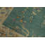 Tapis art déco végétal 7 x 9