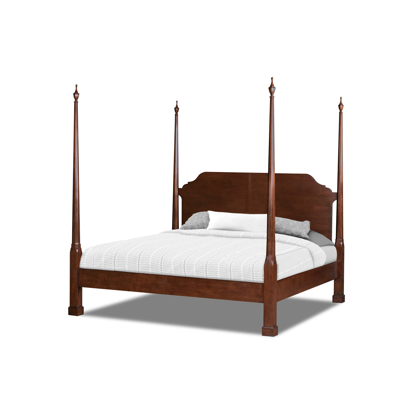 Maitland-Smith English Classics Solid Wood Four Poster Bed | Wayfair