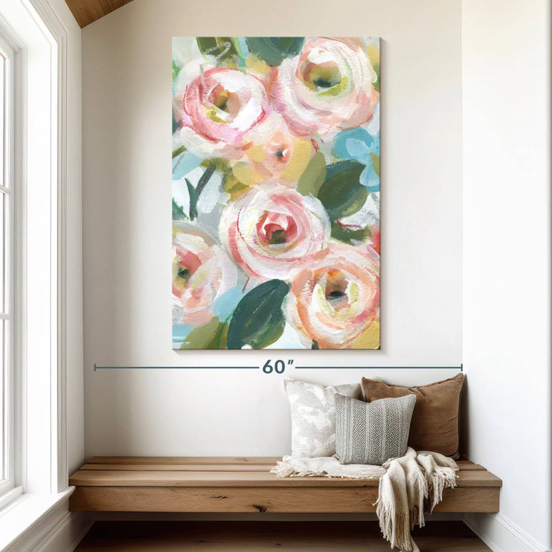 Avery Daring Blooms, 51" H x 34" W
