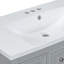 Meuble-lavabo simple 36,11 po avec dessus en céramique Giano-143945913