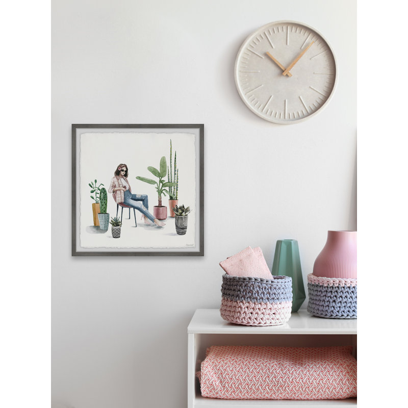 Ripped Jeans - Single Picture Frame Painting, 51cm H x 51cm W x 3.81cm D