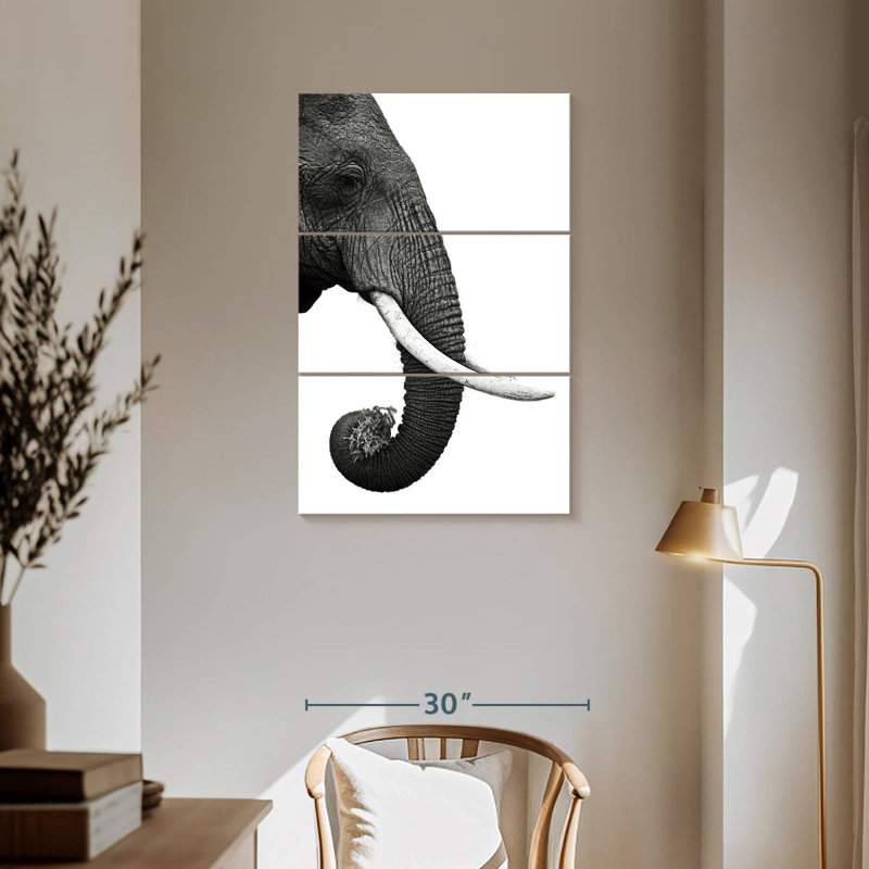Bramp Elephant Tusk, H 74 po x l 48 po