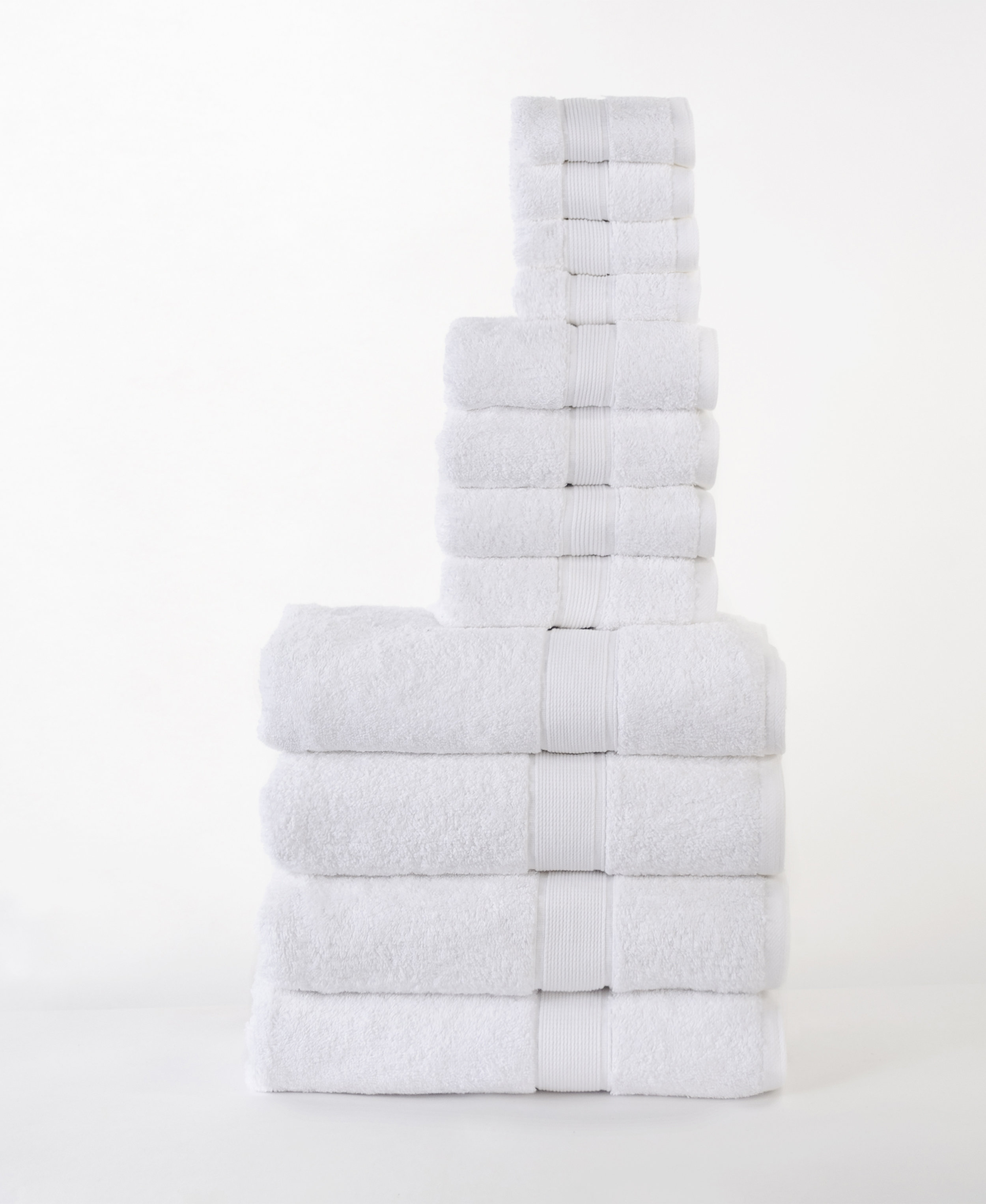 Birch Lane™ Lyndon 12 Piece 100% Cotton Towel Set | Birch Lane