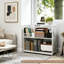 Metal,Manufactured Wood 76cm H Media Shelves