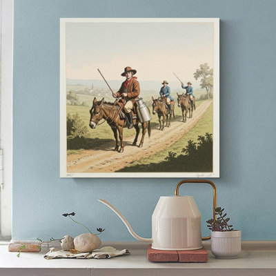 Canvas Wall Art The Milk Boy-1 Vintage Poster Print Home Decor