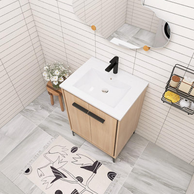 Meuble-lavabo simple avec plateau 24,36 Ahmeir