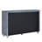 Glam 9-Drawer Dresser with Tempered Glass Top, Velvet Tufted Fronts, and Faux Crystal Knobs for Elegant Storage