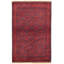 Tapis de bois one-of-kind à la main-noué la 2010 esari turque rouge 4 pi x 6 pi 4 po Allaina