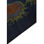 Tapis carré bleu marine Otto