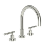 East Linear Double Handle Kitchen Faucet
