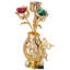Bouquet de fleurs et vase Yarger