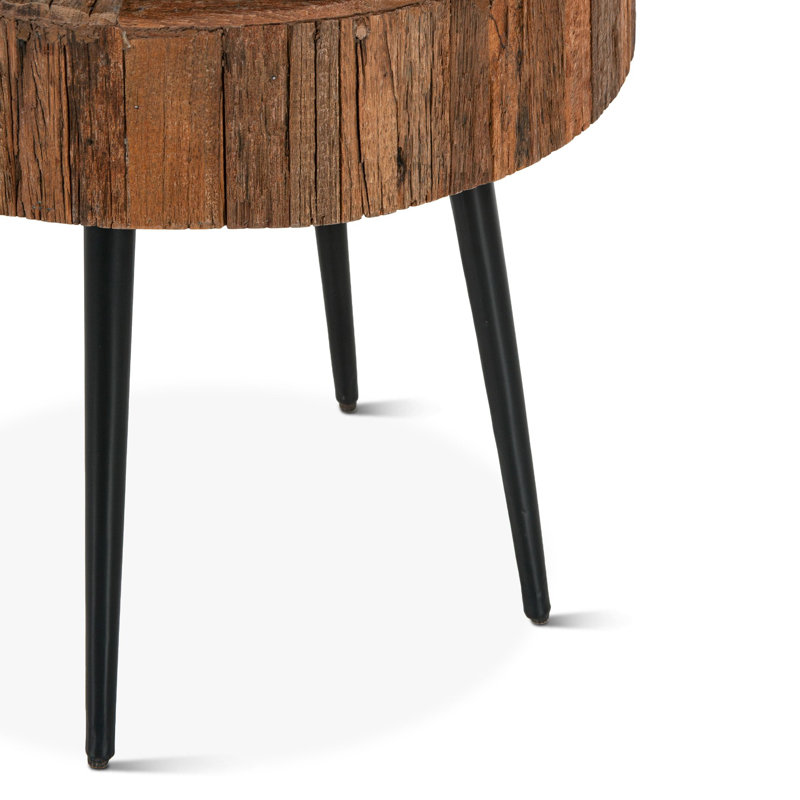 Palm Desert Solid Wood End Table