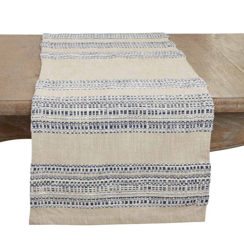 Refined Style Stripe Table Runner
