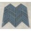 1.5 in. x 4.25 in. Herringbone Glossy Tile-74167543