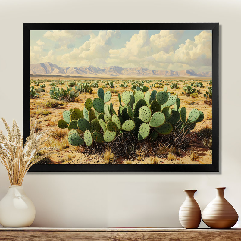 Koua - Floral Large Wall Art, H 30 po x l 40 po, Cadre simple, Noir, noir, noir, noir