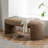 Khaki Upholstered Bench