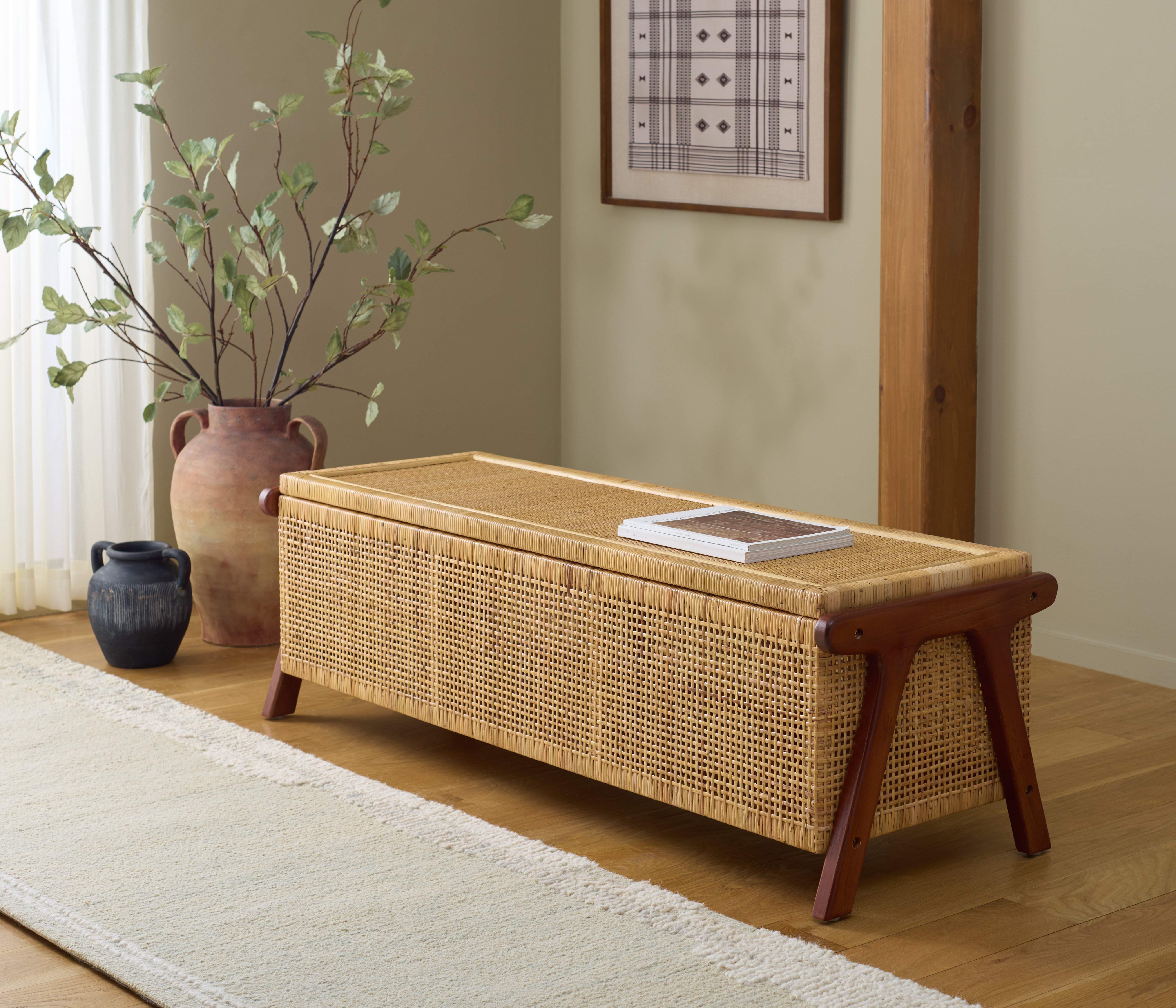 Coffre Design Hokku Designs Coffre de rangement Irena - Wayfair Canada