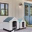 Niche pour chien isolée en plastique Deisi-87911469-87911471