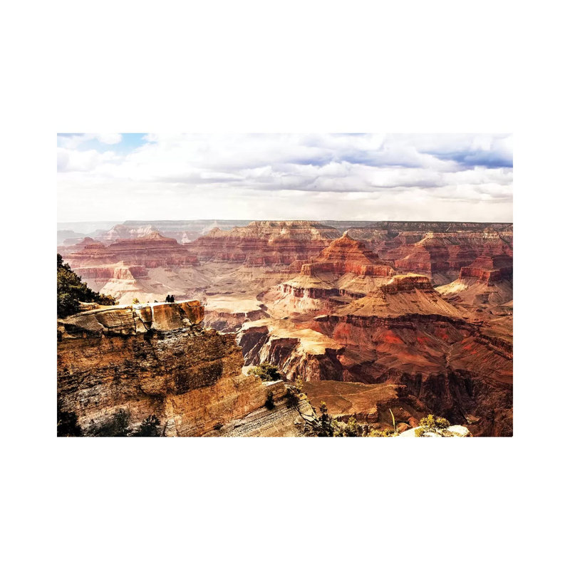 Looking Into Majestic Grand Canyon 1 Piece Wrapped Canvas Wall Art, 66.04 cm H x 45.72 cm W x 1.91 cm D