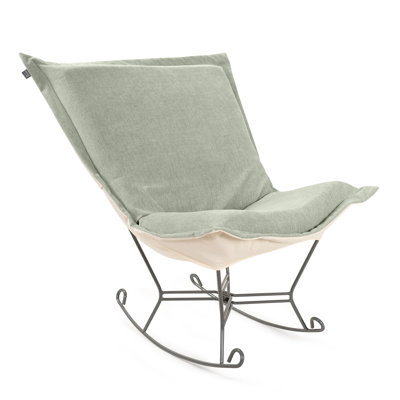 Komodo Sage Puff Rocker et cadre